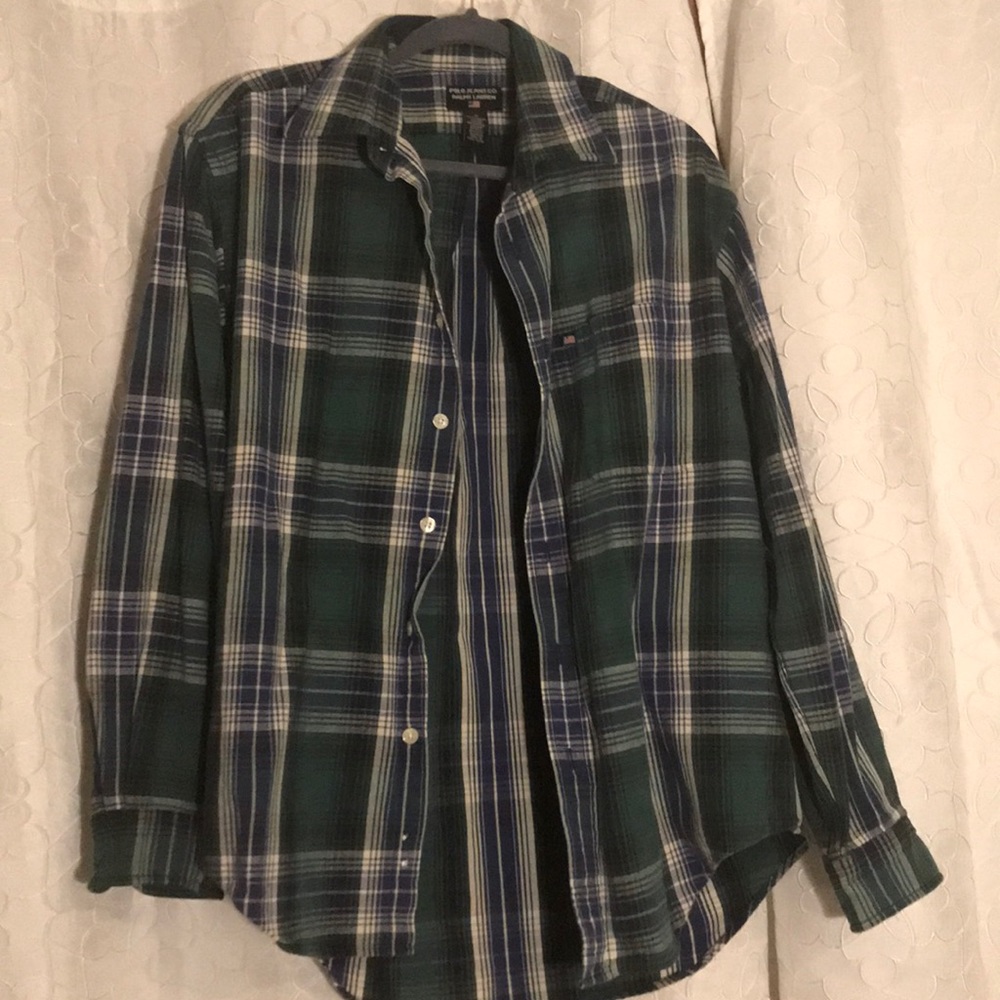 Vintage polo jeans flannel